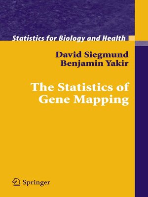 cover image of The Statistics of Gene Mapping